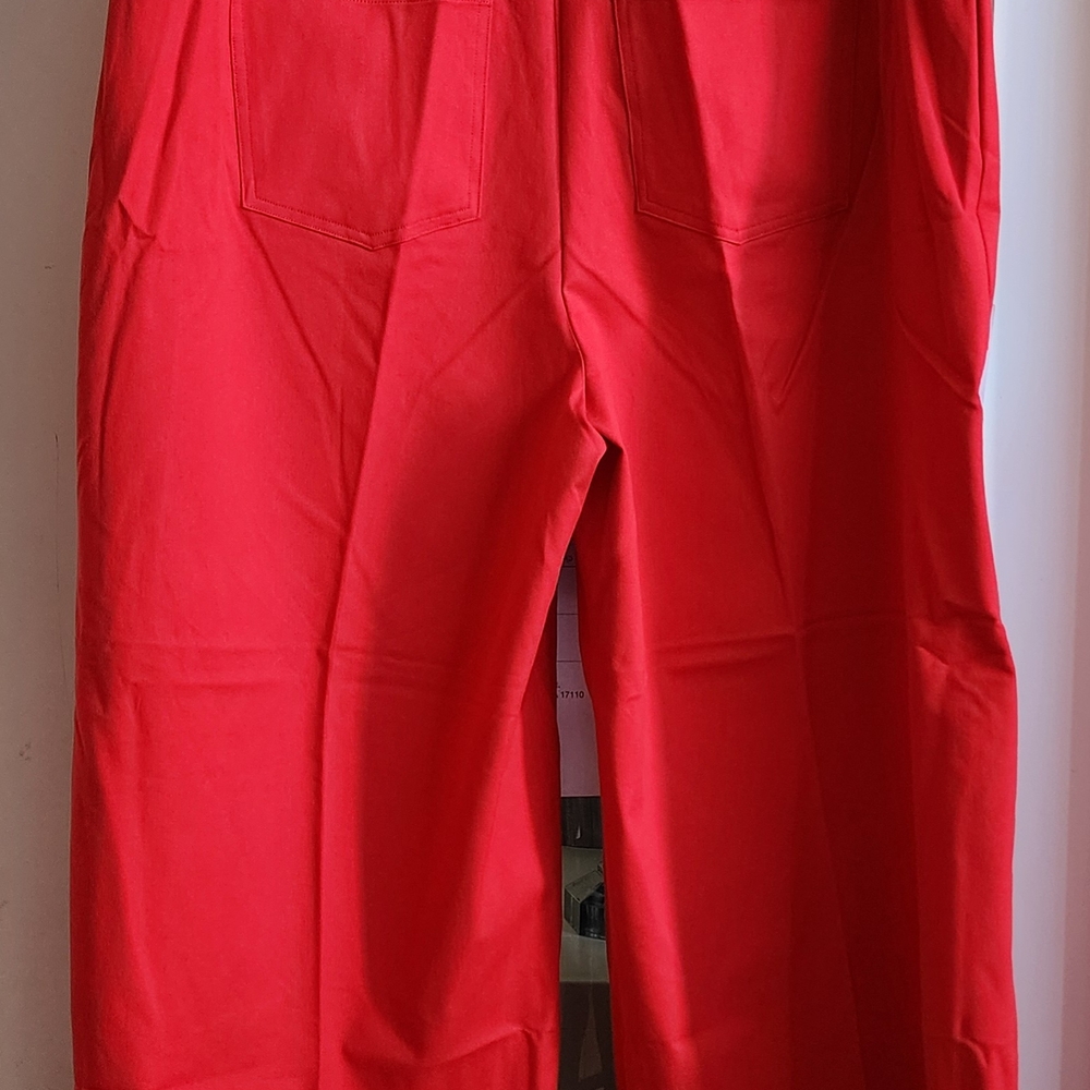 SPANX Red Trousers Vibrant Pants - NWT - Size 3X